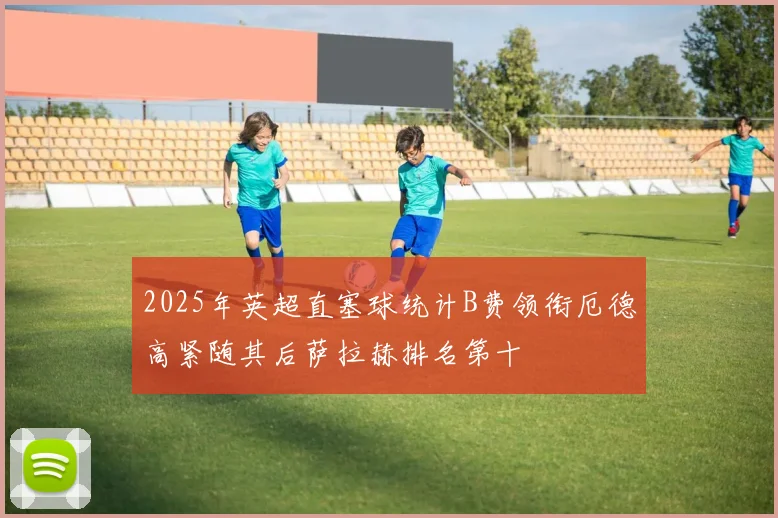 2025年英超直塞球统计B费领衔厄德高紧随其后萨拉赫排名第十